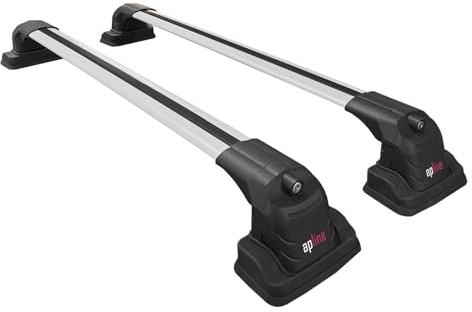 accessorypart Compatible con Peugeot Partner (K9) 2019-2026 Modelo Ace-3 Barra de Techo Auto Portaequipajes Barras Transversales Gris Aluminio 2 Barras