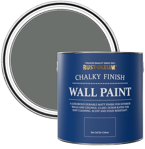 Rust-Oleum Wall and Ceiling Paint in a Chalky Matt Finish - Ouseburn 2.5L