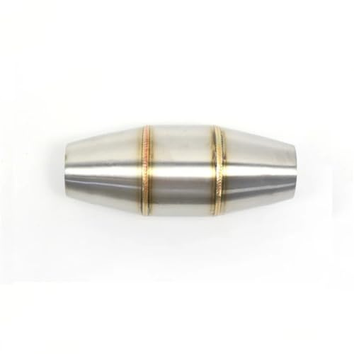 Motorcycle Exhaust Pipe Improved Exhaust Pipe Muffler Adapter Center Manifold Eliminates Noise Motorcycle Inlet 35mm