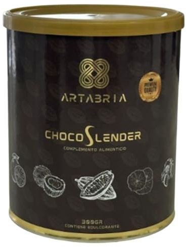 ARTABRIA CHOCOSLENDER Cacao fonctionnel soluble 300 g Soutien à la satiété, énergie et contrôle de l'appétit Formule à l'orange amère, cacao pur Pack Hipnotik Casuality