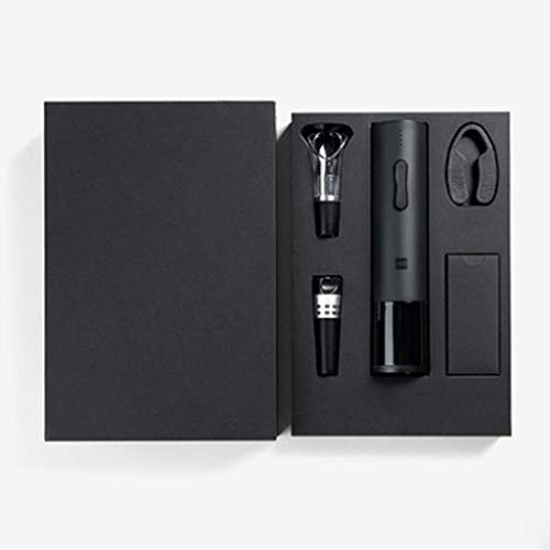 WDWDW Sacacorchos eléctrico Multifuncional con Forma de ala de Vino, Caja de Regalo y batería Recargable para el hogar.