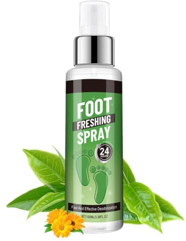 Spray para pies de atleta Niebla Desodorante Eliminadora de Olores No | Spray Antiolor Para Zapatos para adultos, zapatillas, botas laborales, tacos, bolsas deportivas, hogar y viajes