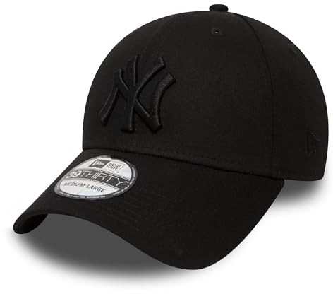 New Era NY Yankees 39 Thirty - Gorra para Hombre, Color Negro (Black/Black), Talla M/L