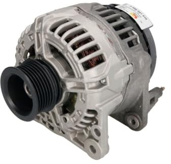 BOSCH 0 986 041 510 Lichtmaschine 70A 14V Drehrichtung im Uhrzeigersinn mit Mehrfachriemenscheibe Kompatibel mit VW Golf 4 Schrägheck 1J1 028903028C 4151 028903028CX