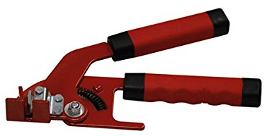 Toolland Alicates de piso, sistema de nivelación de nivel, acero de vanadio cromado, rojo