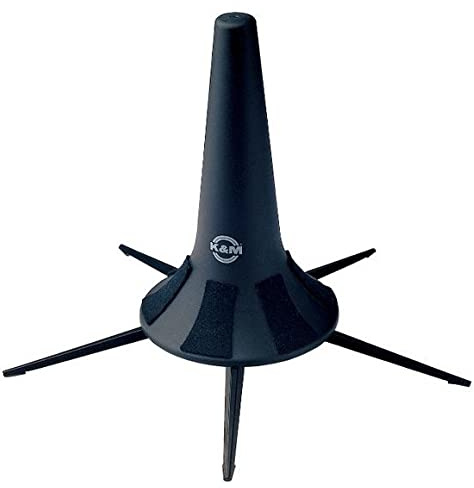 K&M 15240 Flügelhornständer schwarz