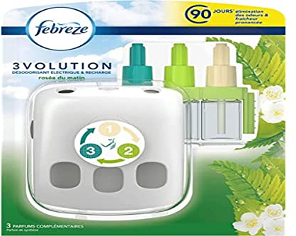 Febreze 3 Volution Starter-Set, elektrischer Lufterfrischer, 20 ml