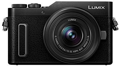 Panasonic Lumix GX880K | Cámara híbrida compacta + Lente Lumix 12-32mm (Sensor 4/3 16MP, Pantalla Inclinada. Táctil, AF DFD, Vídeo 4K, Modos de Selfies creativos, WiFi) Negro – Versión Francesa