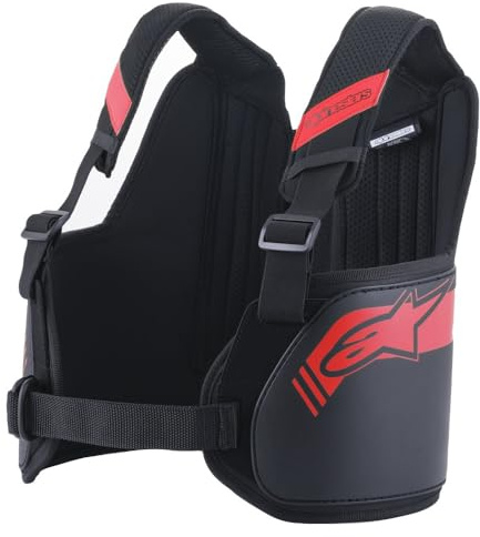 ALPINESTARS YOUTH BIONIC AIR RIB PROTECTOR - Black/Red - O/S