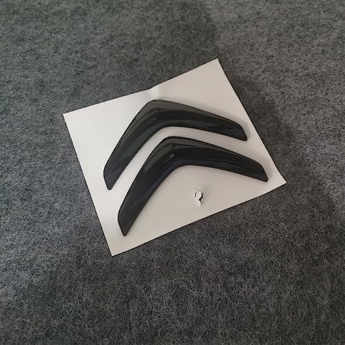 NURCIX Auto Metall 3D Emblem, Für Citroen C3-XR Aircross C-Quatre C5 Elysee Kofferraum Logo Buchstabe Aufkleber modifiziertes Abzeichen Sticker Styling Zubehör,A