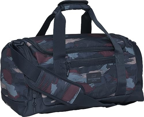 Beckmann, Duffelbag Sport Junior Blue Brush, Sporttasche für die weiterführende Schule, ab 5. Klasse, Blue