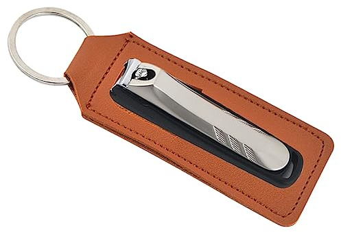 Healvian Recortadora De Garras De Gato Recortadora De Manicura Cortauñas Para Manicura Cortauñas Con Funda De Cuero Cortauñas Gruesos Cortaúñas Metal Portátil De Aluminio Perder