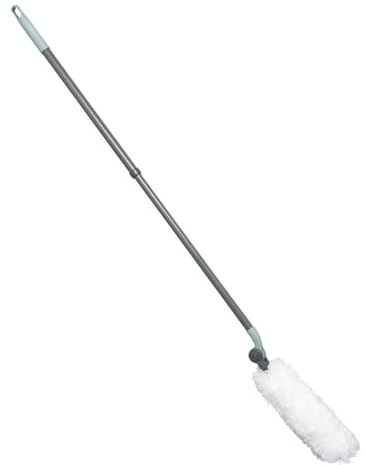 5 five simply smart 5five - plumeau orientable avec Manche téléscopique Gris h135cm