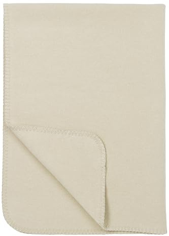 MEYCO Babydecke 75x100cm gewebt Kuscheldecke Made in Germany Sand | 100 % Bio Baumwolle - Oeko Tex zertifiziert - kuschelig weich - Sommer & Winter - waschbar & trocknergeeignet