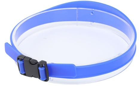 Uadme DIY Haarschneideschablone, atmungsaktives gebogenes Silikon-Haarschnittband, Heim-Haarschneide-Anleitung für Jungen und Männer, Ausschnitt-Haarstyling-Werkzeug, Blau