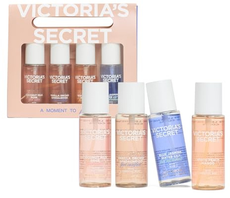 Victoria's Secret 4-Piece Hair & Body Mini Mist Gift Set