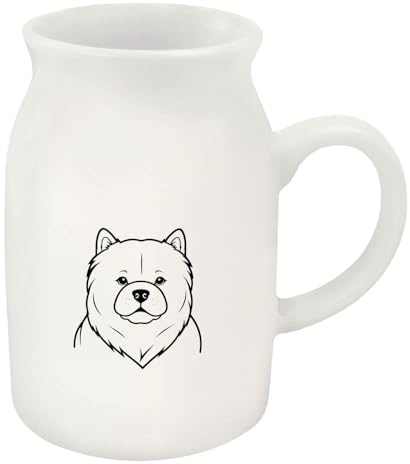 Azeeda 300ml 'Chow Chow Dog' Ceramic Milk Jug (MJ00017394)