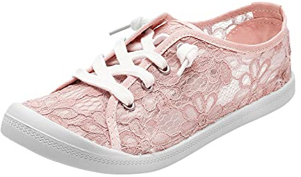 Generisch Baskets de costume traditionnel pour femme - Chaussures de loisirs légères brodées - Chaussures plates - Sportives - Chaussures d'été en tissu - Chaussures de course décontractées et