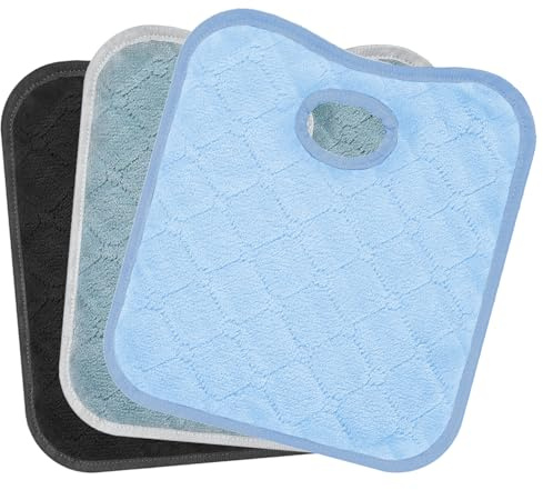 3-pack bilstolsskydd för potträning | Skyddsmattor för barnstolar | Vattenabsorberande och läckagefri babyskydd för bilstol | Barnvagnstillbehör (Svart, Grå, Blå)