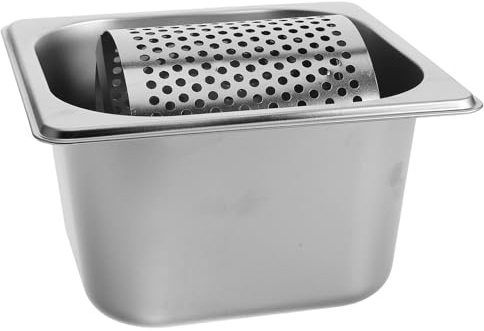 FESTFENDS Rodillo para Mantequilla de Acero Inoxidable 18 L Soporte Esparcidor Ergonómico para Hamburguesas Pan y Repostería Adecuado para Barbacoas Picnics y Cocina Profesional