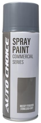 Auto Choice Stoneleigh Grey Spray Paint 400ml – Multi Surface Aerosol Paint for Metal, Plastic, Wood & Automotive Use, Fast Drying, Durable Finish, Fade & Weather Resistant