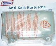 Quigg Antikalk-Kartusche für Quigg DBS 2200, DBS 2400, DBS 3000, Condel DBS700 Dampfbügelstationen (nicht kompatibel mit Quigg DBS 700)