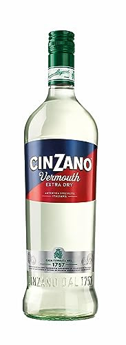 Cinzano Vermouth Extra dry – Extratrockener Vermouth nach Original-Cinzano-Rezept – 18% (1 x 0,75l)