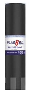 PLASBEL Rollo Bolsa Basura 150 litros - 90x115 cm. Extra Grande Ideal para contenedores y Cubos XXL Grandes. Extra Fuerte y antigoteo. 10 ud