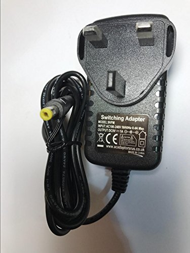 Replacement for Sony DVP-FX720 Portable DVD Player Power Supply 9V Mains AC Adaptor Charger