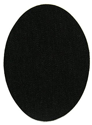 6 Aufbügelflicken Patches Farbe Dunkel Schuluniform – Kinder Kleidung reparieren: Hosen, Pullover, Jacken, 10,5 x 8 cm