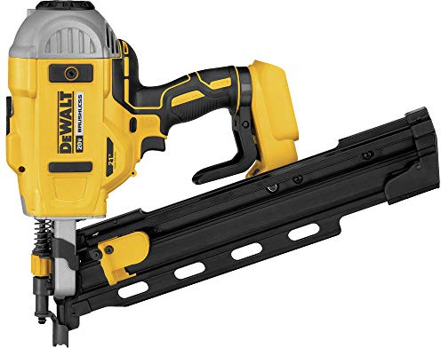 DEWALT DCN21PLB 20V MAX* 21° Plastic Collated Cordless Framing Nailer (Tool Only)