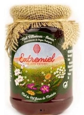 Miel multiflora de montaña D.O. Villuercas Ibores EXTREMIEL 500 gr. Extremadura Gourmet