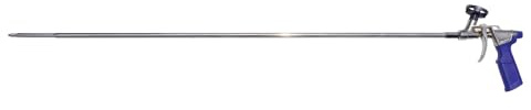 Heavy-Duty 39” Foam Applicator Gun for Low and Hard-to-Reach Applications, Adjustable Flow Rate for Consistent Bead Size, Long Gun, Subfloor Gun Adhesive