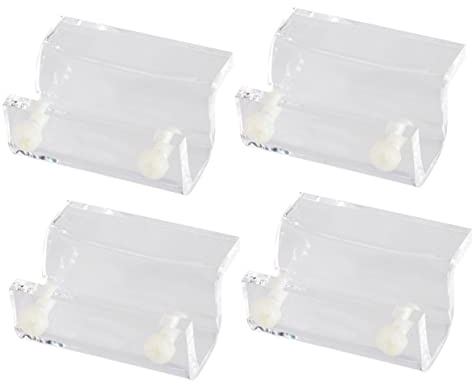 Housoutil 4stücke Fish Tank Abdeckungshalterung Set Für Aquarien Geeignet Für Und Praktisch Für Offene Fischtanks Und Schildkrötenboxen
