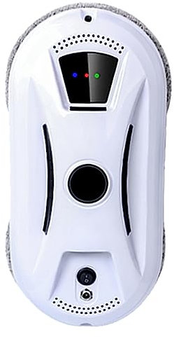 Eighosee Robot de Limpieza de Ventanas Limpiador de Ventanas EléCtrico de Alta SuccióN con Control Remoto, Aspirador de DeteccióN Inteligente-Enchufe de la UE