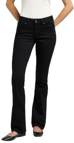 Lee Legendary Bootcut Fit - Pantalones Vaqueros para Mujer, Corte Bota, Negro, 30W / 33L