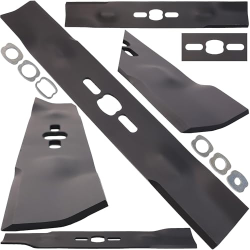 Lama universale per tosaerba, 45 cm, diametro 10, 16, 18 mm