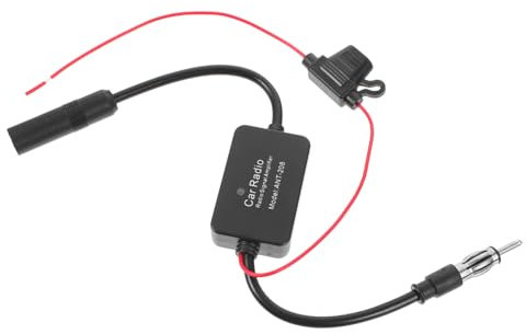 NUOBESTY Amplificador De Radio Coche Antena para Coche Preamplificador De Antena
