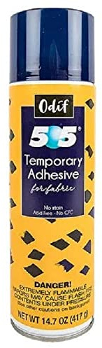 Odif Usa 505 Spray and Fix Temporary Fabric Adhesive, 14.7oz