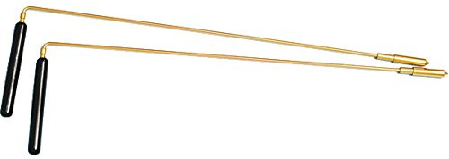 Baguettes de sourcier ou de radhiestésie en laiton, 39 cm