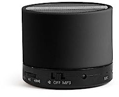 Livoo Altavoz Compatible con Bluetooth Negro