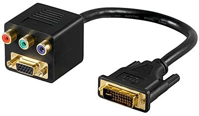 goobay Adaptador DVI A VGA Y RGB