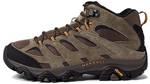 Merrell Men's Moab 3 Mid Hiking Boot, Walnut, 9