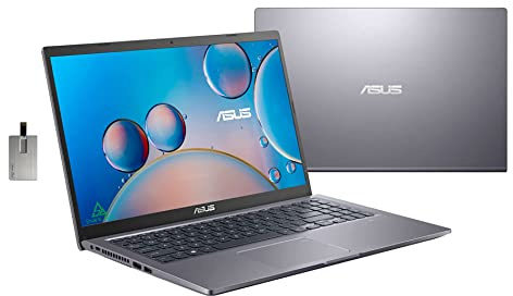 ASUS VivoBook F515 2022 Ordinateur portable FHD 15,6, processeur Intel Core i3 1115G4, 8 Go DDR4, SSD PCIe 256 Go, carte graphique Intel HD, Bluetooth, Win 11 S, gris ardoise, carte USB SnowBell 32