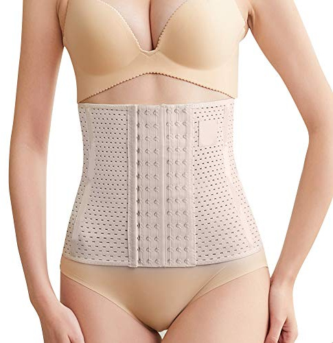 JTLB Corsetto Dimagrante per Allenatore in Vita da Donna, Modellatore per Il Corpo Dopo Il Parto, Bustier e Accessorio per Biancheria Intima Correttiva (M)