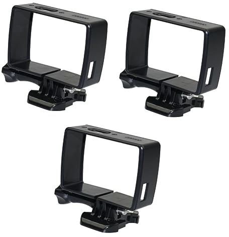 DOITOOL 3pezzi Custodia Protettiva Per Fotocamera Cornice Standard Leggera e Compatta Compatibile Action Camera Protezione Urti e Graffi