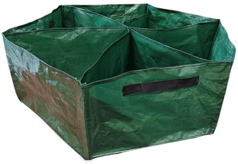 Jardinière surélevée en tissu - Sacs de jardin hexagonaux - 27 gallons - Respirants - En tissu épais et durable - Pour la culture de pommes de terre, carottes, oignons et fleurs