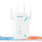 COTDLNK 2025 Nuevo Repetidor WiFi Amplificador de Extensor WiFi para el Hogar Extensor de Red WiFi 1200Mbps WiFi Booster de Doble Banda 2.4G y 5G, con Puerto Ethernet, Enchufe de la UE
