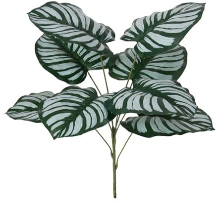 Plante Artificielle Feuilles de Pommier Style Européen - Décoration Végétale Réaliste en PVC Souple - pour Intérieur/Extérieur - Résistant UV - Hauteur [61] cm sans Pot