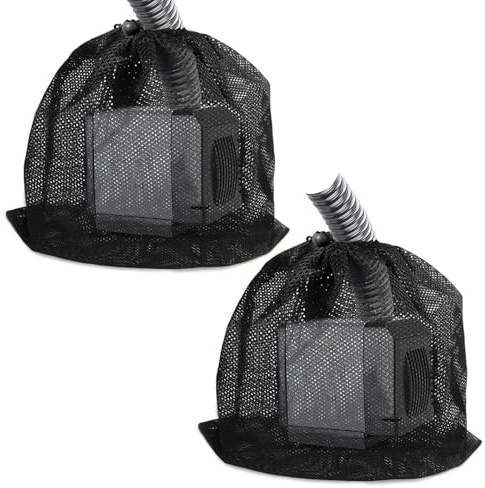 ReaJoys Pumpennetzbeutel Pumpenfilter Netzbeutel 45 x 45cm Pump Filterbeutel Pumpen Barriere Tasche Teichpumpe Filterbeutel Aquarium